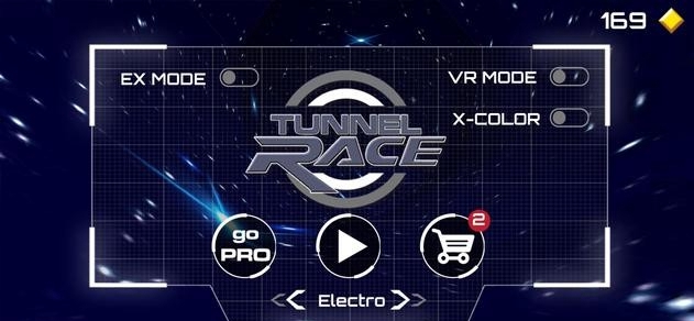 [Android VR] VR隧道免费比赛（VR Tunnel Race Free 2 modes）
