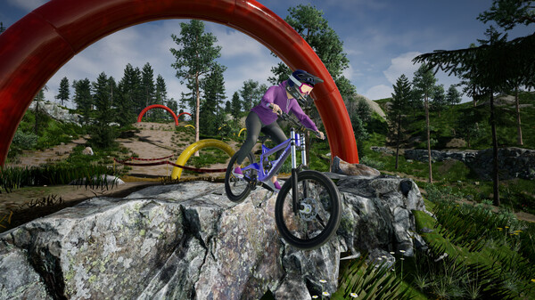 [VR游戏下载] 山地自行车比赛 VR（DownhillVR）