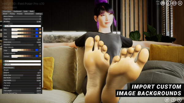 [VR游戏下载] 足控狂喜（HAELE 3D - Feet Poser Pro）