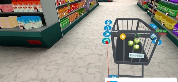 [VR交流学习]超市VR迷你小游戏(Supermarket VR and mini-games)