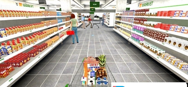 [VR交流学习]超市VR迷你小游戏(Supermarket VR and mini-games)