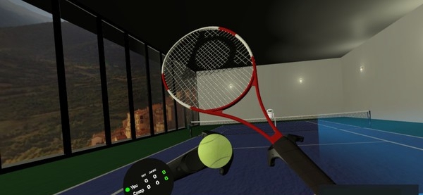 [VR交流学习] 室内网球训练（Tennis. Amazing tournament）