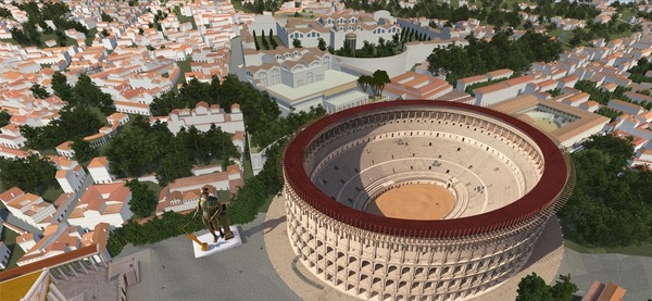 [VR交流学习] 罗马风情（Rome Reborn: The Colosseum District）vr game...
