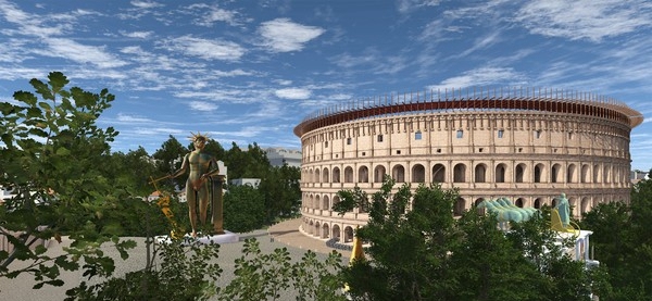 [VR交流学习] 罗马风情（Rome Reborn: The Colosseum District）vr game...