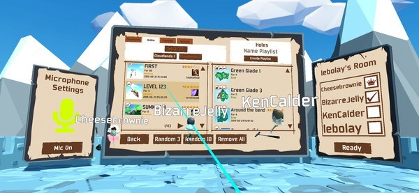 [VR交流学习] 悬浮岛高尔夫 2（Cloudlands 2）vr game crack
