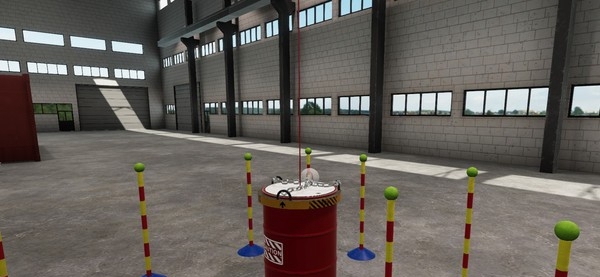 [VR交流学习] VR龙门吊模拟器（VE GSIM Overhead Crane Simulator）