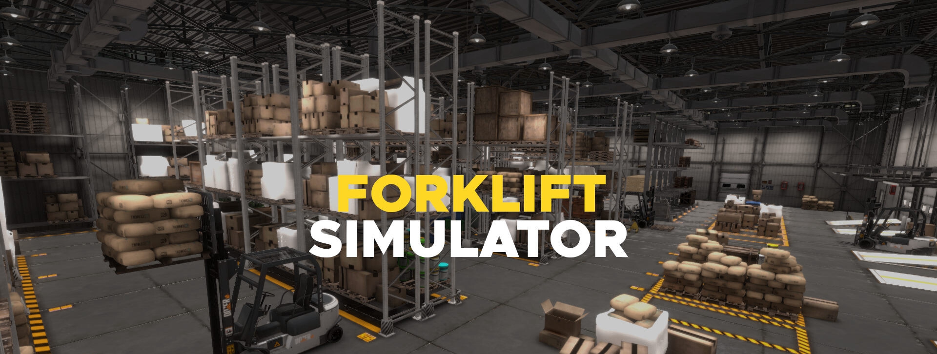 [Oculus quest] 叉车驾驶模拟VR (Chalkbites Forklift Simulator)