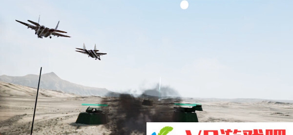 VR现代战争：空袭下的运动战 (VR Modern Wars Advance under air raid)