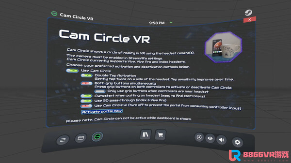 [免费VR游戏下载] 虚拟现实工具（Cam Circle VR）