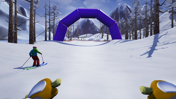 [免费VR游戏下载] 滑雪 VR（Skiing VR）