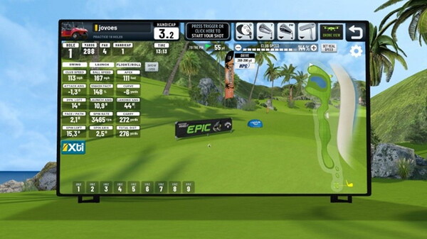 [VR游戏下载] 高尔夫 VR (Golf 5 eClub)