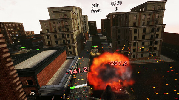 [VR游戏下载] VR巨兽城市（VR Dinosaur City War）