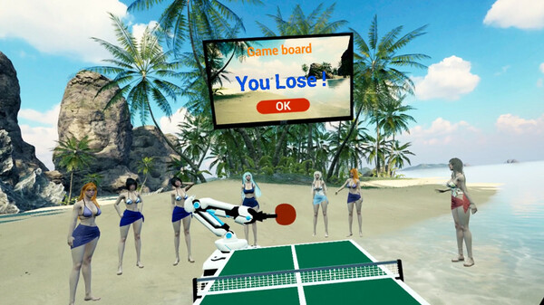 [VR游戏下载] 沙滩乒乓宝贝VR（Beach Ping Pong Babes VR）